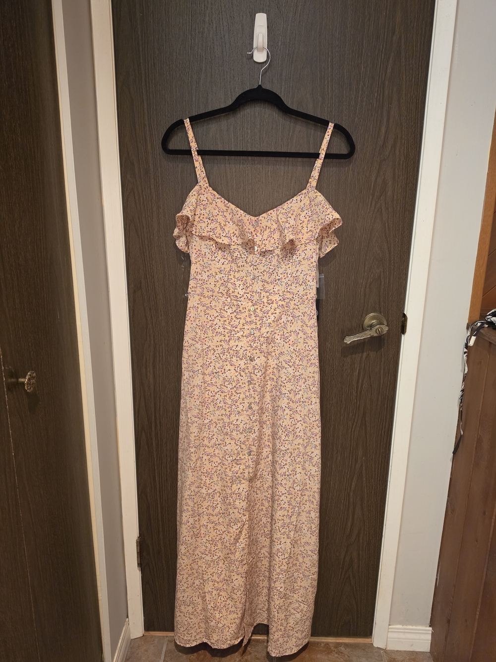 As U Wish Maxi Dress - Pastel Floral Print